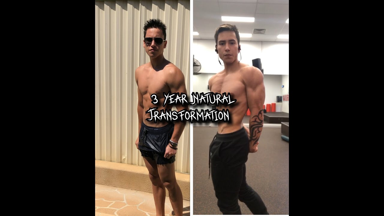 3 Year Natural Bodybuilding Transformation - YouTube