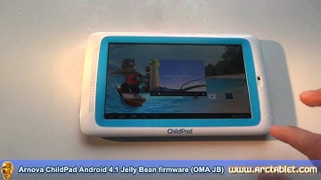Arnova ChildPad Android 4.1 JB rooted custom firmware with PIP video player