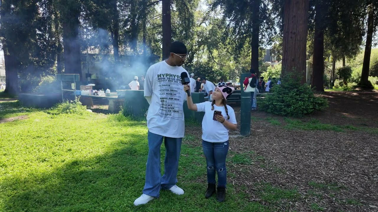 AVE INTERVIEWS JUNE BUG | CUPCAKE NO FILLIN REMIX MUSIC VIDEO SHOOT | OAKLAND, CA | 4.19.25