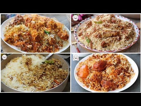 My Most Fav 4 Biryani Recipes