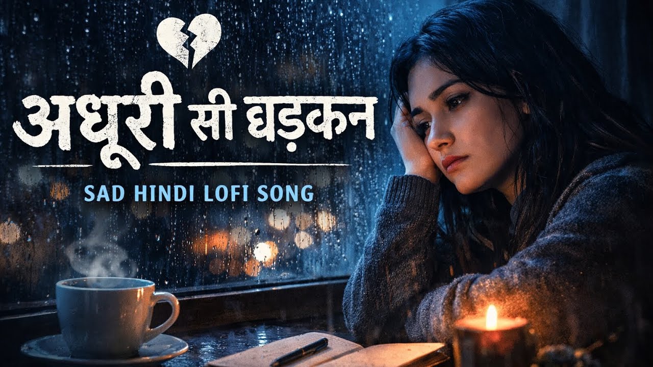 बारिश में तेरा नाम 💔 Heart Touching Hindi LoFi Song | Sad Love Vibes 2026