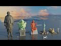 Tallest Statue Size Comparison | 3d Animation comparison (60 fps)