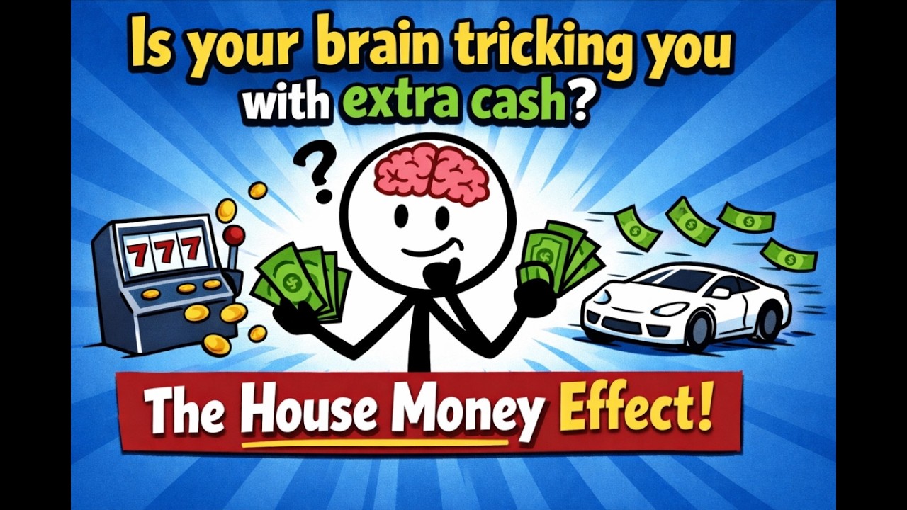 Is your brain tricking you with extra cash? - The House Money Effect