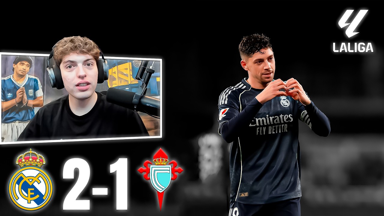 DAVOO XENEIZE REACCIONA REAL MADRID 2 - 1 CELTA DE VIGO | LALIGA 2025/2026