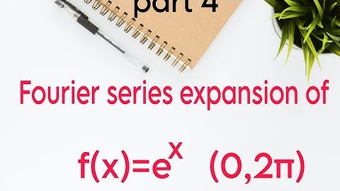 Fourier series expansion of e raise to x #fourier series #engineering #fourierseriesproblems
