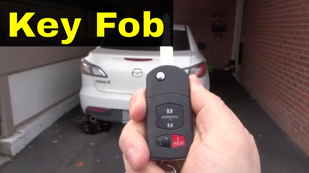 Mazda 3 Key Fob Tutorial-How To Use It - YouTube