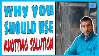 Why you should use knotting solution. How to use knotting solution.