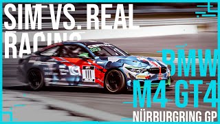 Assetto Corsa Competizione vs. Real Racing | BMW M4 GT4 | Nürburgring GP - with Pro Gabriele Piana