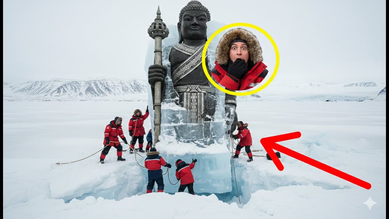Ancient Statue Found Under Arctic Ice: The Impossible Restoration