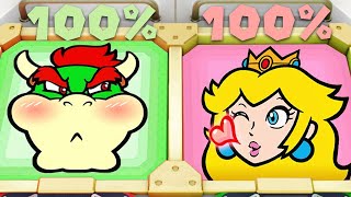 Мульт Super Mario Party Minigames Mario Vs Bowser Vs Peach vs Daisy Master Difficulty
