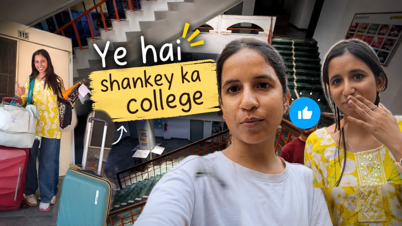 Ye hai Shankey ka college 😳 | Harshita Joshi Vlogs ✨️
