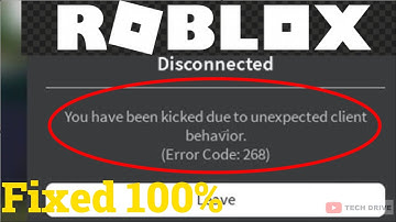 Roblox Error Code 268 | Fix Roblox Game Disconnected Error - You have been kicked - Fix (solved)