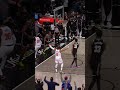 The way the squad ended the game in Brooklyn 🔥 Number 5️⃣ of our #Top10 plays. #knicks #shorts #nba