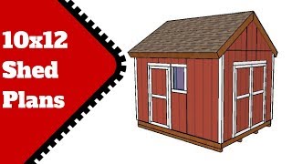 10x12 Shed Plans