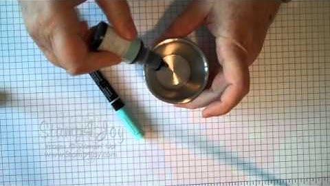 How to Use Rubber Stamps - Refilling Stampin