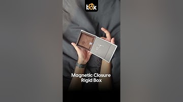 Custom Magnetic Closure Rigid Box #boxes #custombox #explore