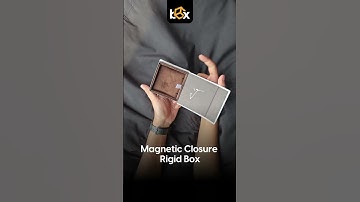 Custom Magnetic Closure Rigid Box #boxes #custombox #explore