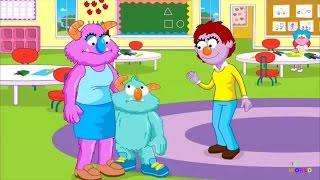 Sesame Street Season 1 Episode 2 Breathe Think Do, Time For School