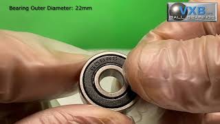 608-2RS Ceramic Si3N4 Sealed Bearing
