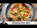 Chicken pot rice recipe  restaurant style      chef sanjyot keer