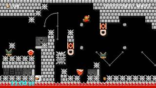 Super Mario Maker - Blind Kaizo Race #130: Its Not Delivery, Its-A-Mario