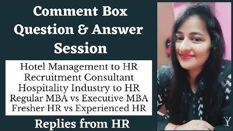 Q & A Session | Recruitment Consultant | MBA HR #mba #questionanswersession #hr #readytogetupdate