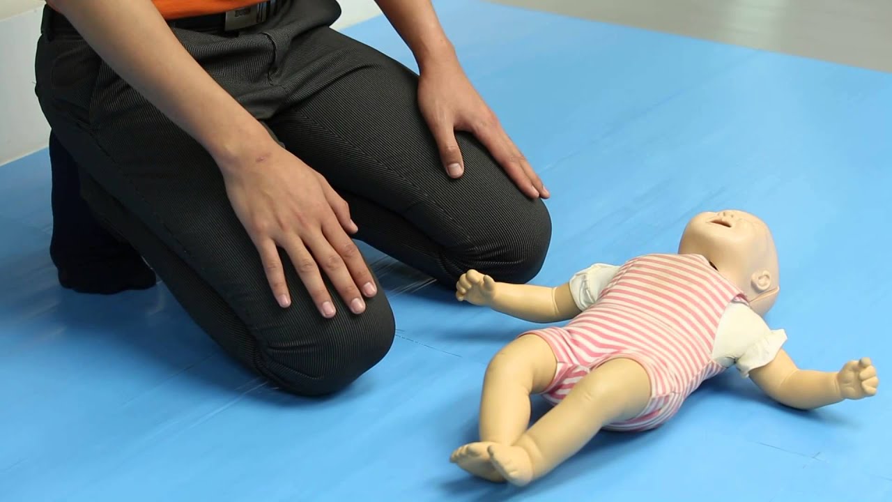 การช่วยเหลือผู้สำลัก CHOKING ในเด็กทารก