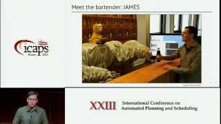 ICAPS 2013: Ronald P  A  Petrick (Novel Applications Track,  Best Paper) - Planning for Social ...