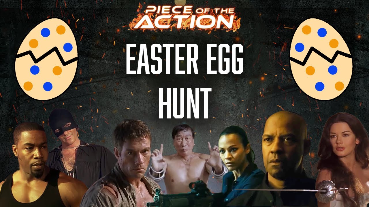 Action Movie Easter Egg Hunt | Piece Of The Action (ft. Michael Jai White, Antonio Banderas + More!)