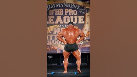 @hunterlabrada guest posing at the @npcifbbpropittsburgh Video by @gilcoproductions #shorts #npc