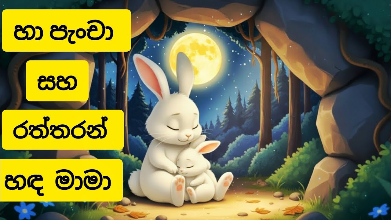 හා පැංචා සහ රත්තරන් හද මාමා.🤗🥰 | sinhala lama katha | Cartoon | lama kathandara.