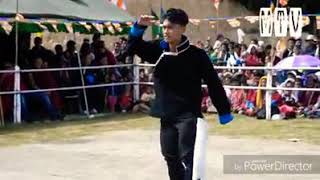 Arunachal Pradesh. The Traditional Dance Call Yak Dance