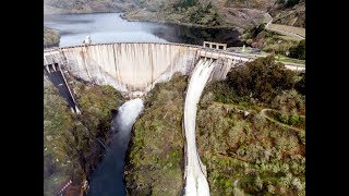 [Vídeo Aéreo Galicia] Embalse de Belesar desembalsando (abril 2018) - DJI Mavic Air