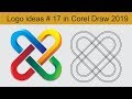 Create logo ideas  17 in corel draw 2019 tutorial by amjad graphics designer