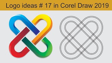 Create Logo ideas # 17 in Corel Draw 2019 tutorial by, Amjad Graphics Designer
