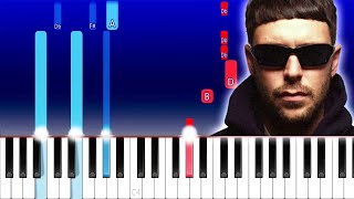 Gazzelle - Tutto Qui Piano Tutorial