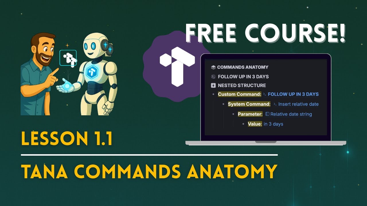 1.1. Commands 101: Understanding Basic Commands - Tana Commands Mastery ...