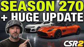 CSR2 Season 270 and 6.8.0 update - What's new