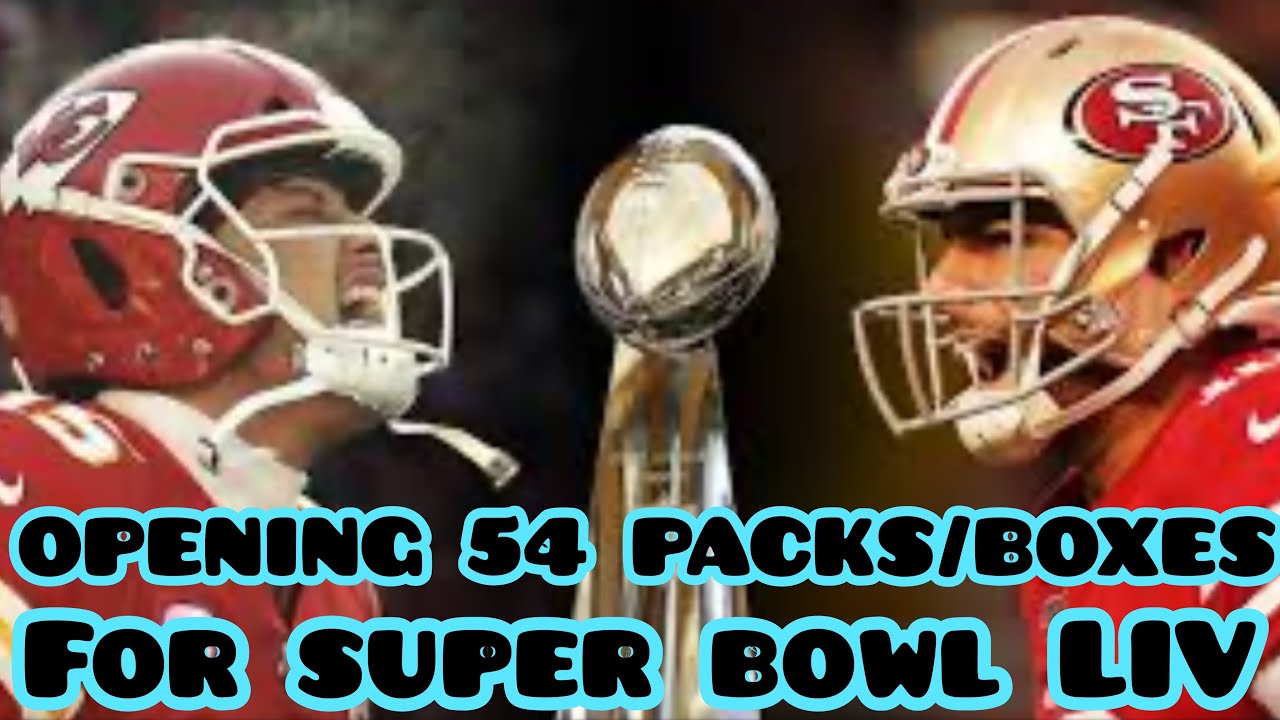 OPENING 54 PACKS/BOXES FOR SUPER BOWL LIV - DAY9 - YouTube