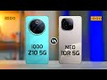 IQOO Z10 5G vs IQOO Neo 10R 5G Review tests: Display,camera,battery,charging specs,speaker
