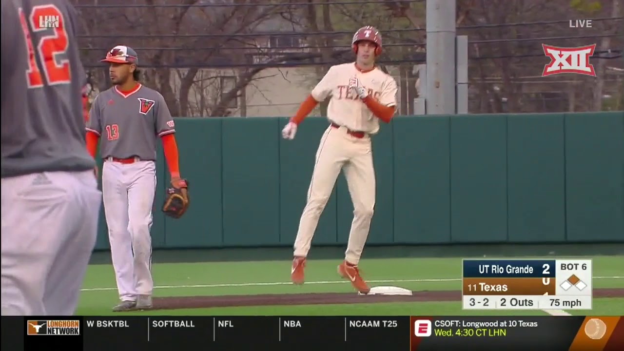 Ut Rio Grande Valley Vs Texas Baseball Highlights Youtube