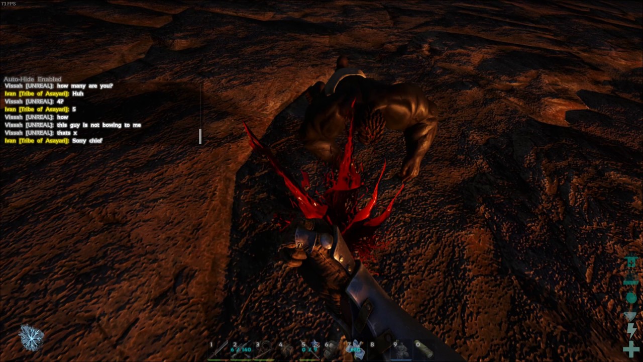 ARK Server 192: Tribe of Asayari bowing for their king