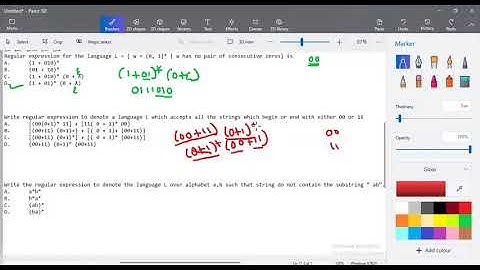 TOC Solved MCQ Question  - Unit 1 - Part 1 - Deeba Kannan