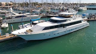 106' Westport Yacht "GALILEE" | SYM Walkthrough Tour & 4K Yacht Stock Footage