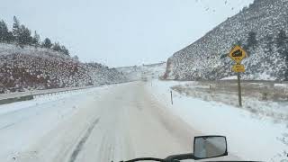 Elk mountain Wyoming Freeway 1-80 W