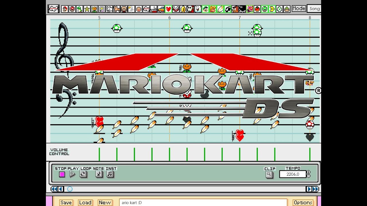 Mario Kart DS FULL SOUNDTRACK - Super Mario Paint