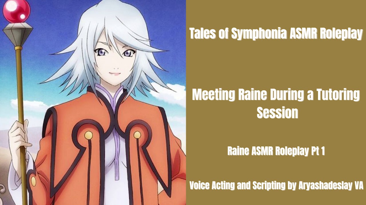Meeting Raine During a Tutoring Session: Raine Sage ASMR Roleplay Pt 1