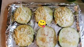 My Easy 🍆 Mini Eggplant Pizza 🍕 Recipe