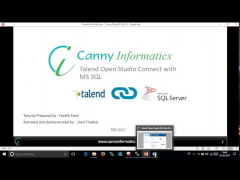 Talend MSSQL connection using windows authentication