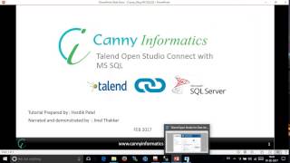 Talend MSSQL connection using windows authentication